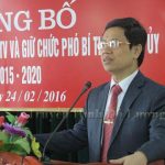 Huyện ủy Đô Lương tổ chức lễ công bố quyết định đồng chí Ngọc Kim Nam giữ chức Phó Bí thư Huyện ủy.